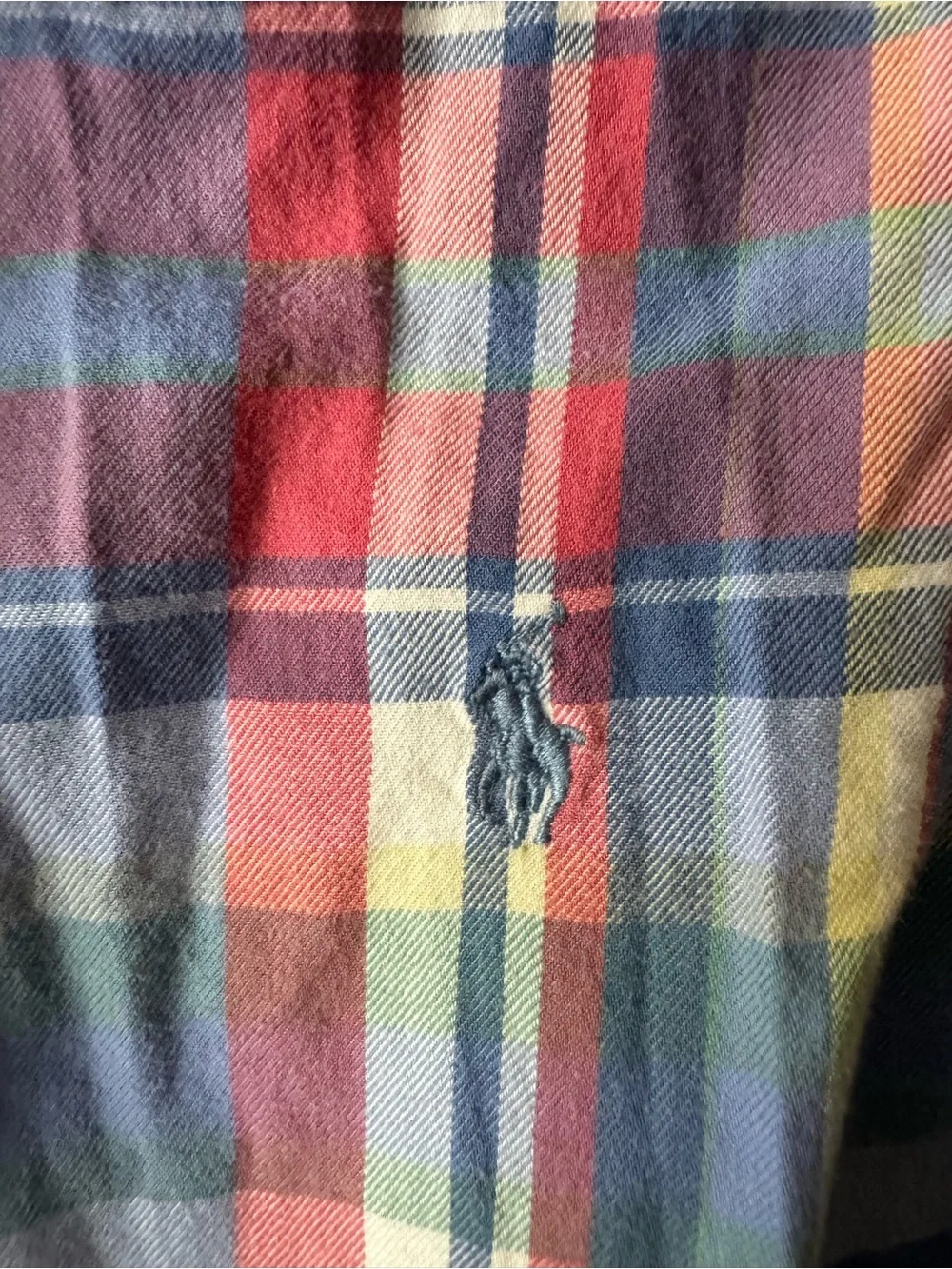 Toddler Boys Ralph Lauren Polo Plaid Button-Down Shirt Size 2/2T